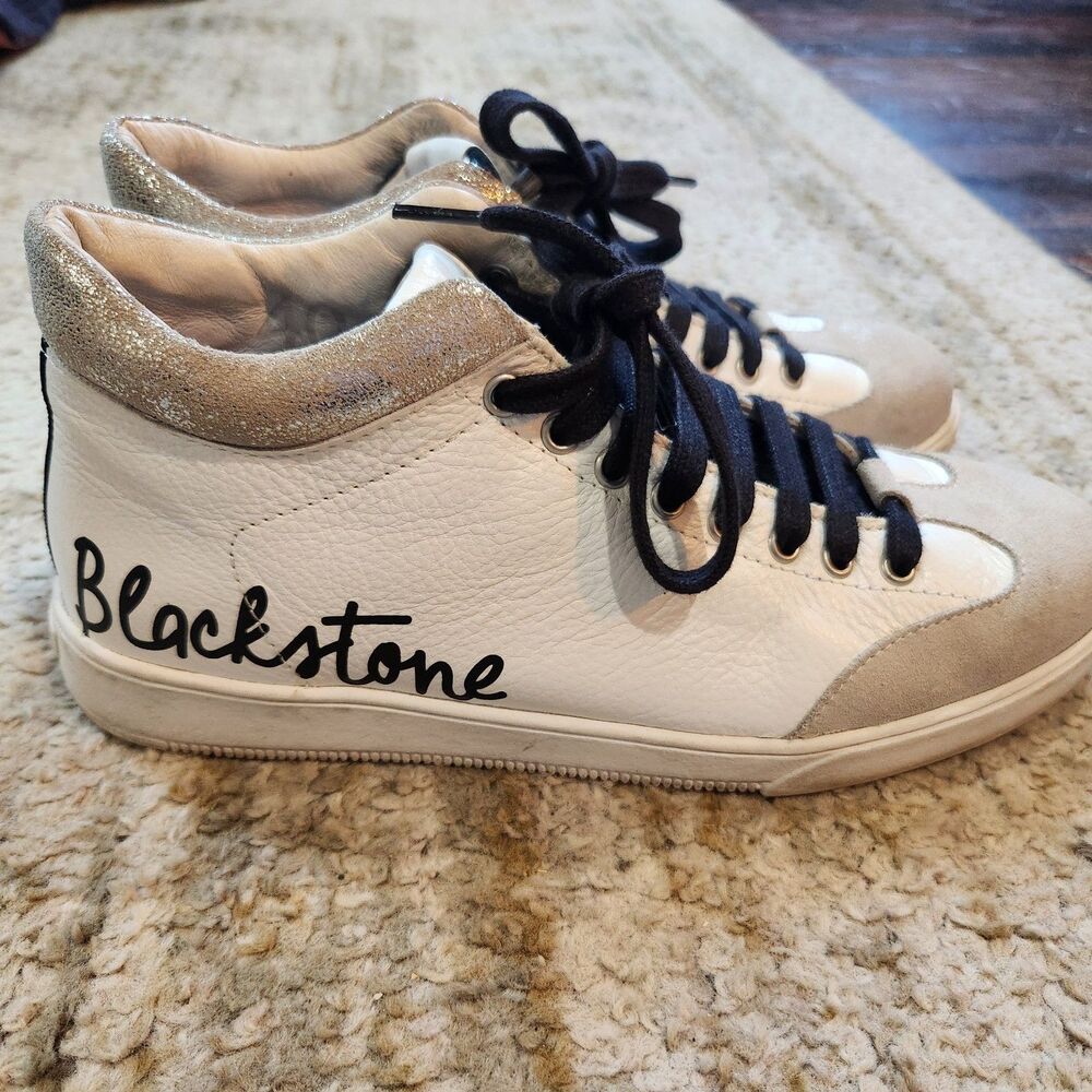 Blackstone High Top Sneakers Size 40 9 Great Condition!